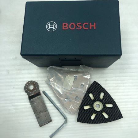  BOSCH ボッシュ 電動工具 マルチツール 充電器・充電池3個・ケース付 コードレス式 GMF ブルー