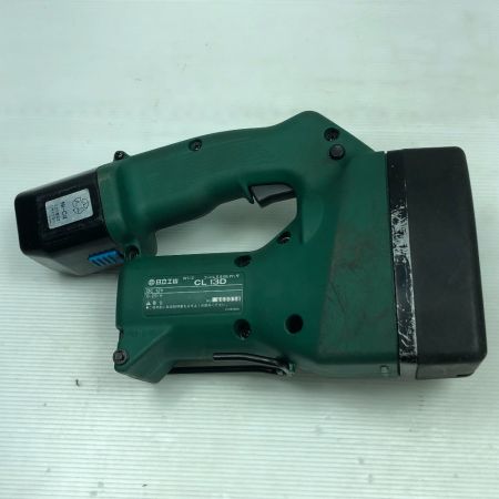  HITACHI 日立 電動工具 鉄筋カッター 充電器・充電池2個・ケース付 CL13D グリーン