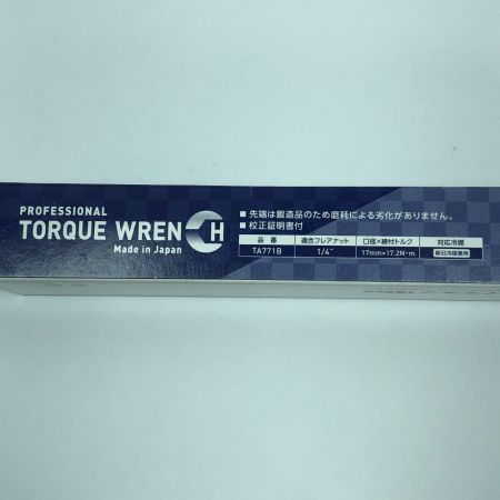  イチネンTASCO 工具 ハンドツール トルクレンチ TA771B