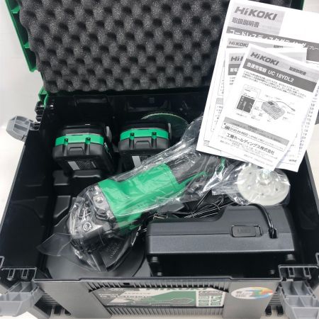  HiKOKI ハイコーキ 電動工具 ディスクグラインダー G3610DC グリーン