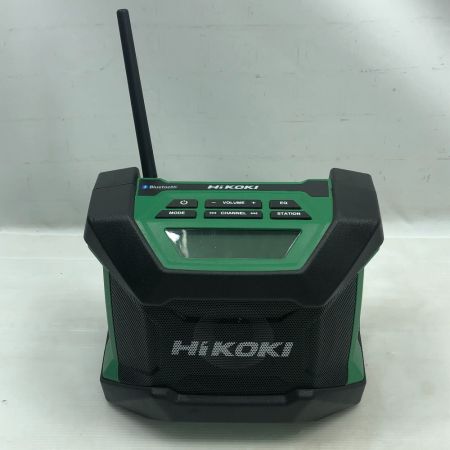 HiKOKI ハイコーキ 電動工具 コードレスラジオ アダプター付 コードレス式 UR18DA グリーン