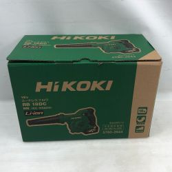◇◇ HiKOKI ハイコーキ 電動工具 ブロワ コードレス式 RB18DC グリーン Sランク