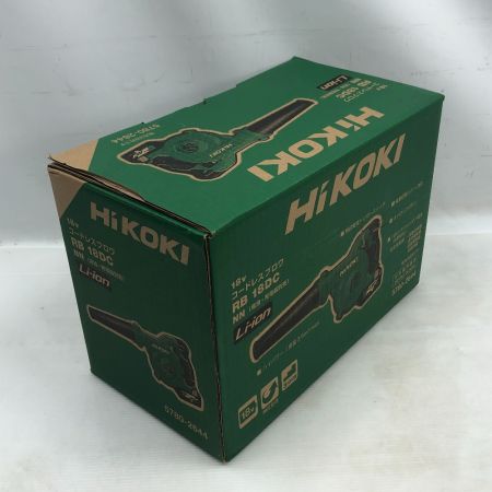  HiKOKI ハイコーキ 電動工具 ブロワ コードレス式 RB18DC グリーン