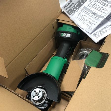  HiKOKI ハイコーキ 電動工具 ディスクグラインダー G3610DC グリーン