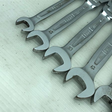  TONE トネ 工具 ハンドツール ラトェットレンチセット RM700 シルバー