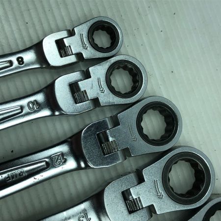  TONE トネ 工具 ハンドツール ラトェットレンチセット RM700 シルバー