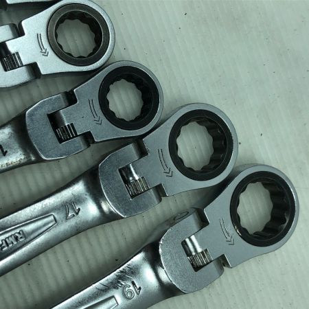  TONE トネ 工具 ハンドツール ラトェットレンチセット RM700 シルバー