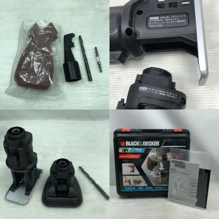  BLACK+DECKER ブラックアンドデッカー 電動工具 マルチツール EV0183 ブラック