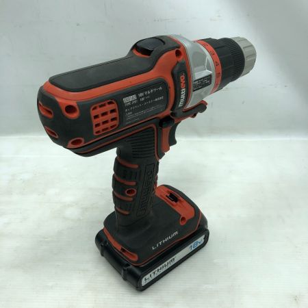  BLACK+DECKER ブラックアンドデッカー 電動工具 マルチツール EV0183 ブラック