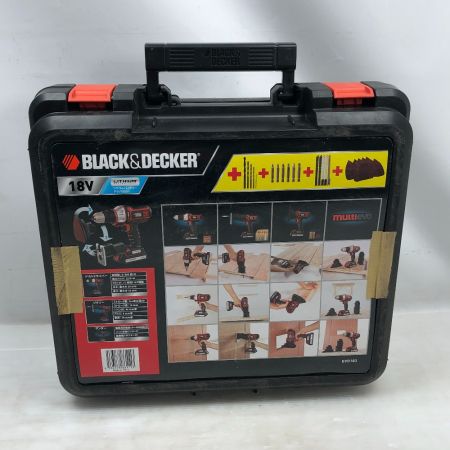  BLACK+DECKER ブラックアンドデッカー 電動工具 マルチツール EV0183 ブラック