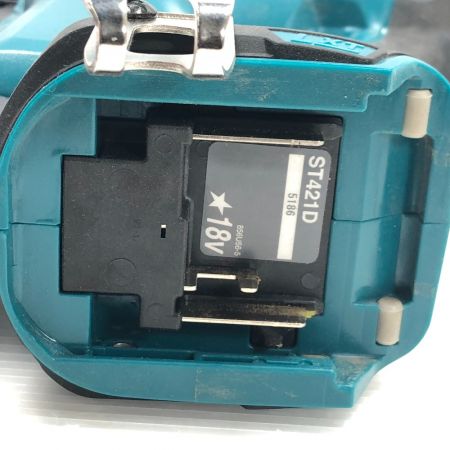  MAKITA マキタ 電動工具 充電式タッカ ST421DZK ブルー