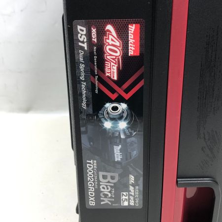  MAKITA マキタ 電動工具 インパクトドライバ TD002GRDXB ブラック