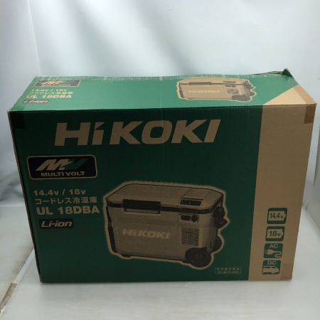  HiKOKI ハイコーキ 電動工具 充電式保冷温庫 UL18DBA WMBZ サンドベージュ