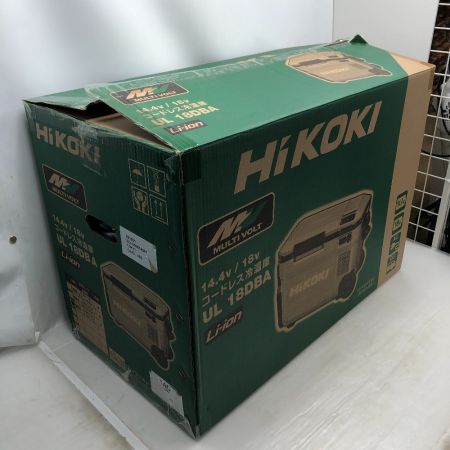  HiKOKI ハイコーキ 電動工具 充電式保冷温庫 UL18DBA WMBZ サンドベージュ