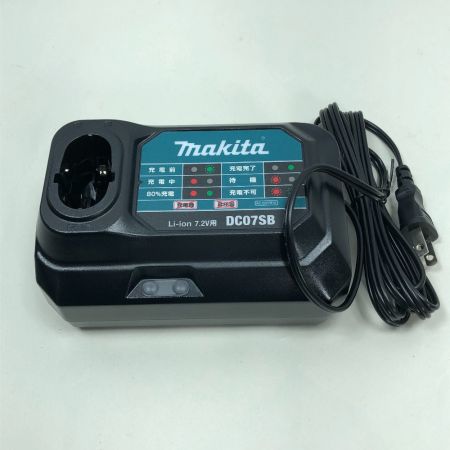  MAKITA マキタ 電動工具 インパクトドライバ 充電器・充電池2個・ケース付 TD022DSHX ブルー
