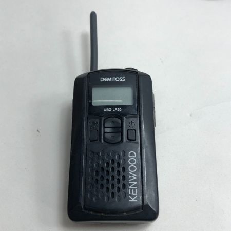  KENWOOD ケンウッド 工具関連用品 トランシーバ 充電器・充電池1個付 イヤホンマイクセット UBZ-LP20