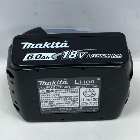  MAKITA マキタ 電動工具 バッテリー BL1860B ブラック