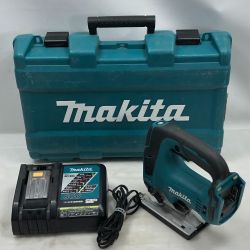 ◇◇ MAKITA マキタ 電動工具 ジグソー 充電器付 JV182DRF ブルー Cランク