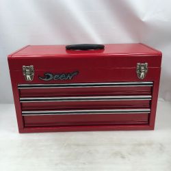 ◇◇ Deen 工具 ハンドツール ツールBOX レッド Cランク