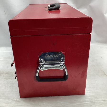  Deen 工具関連用品 工具箱 ツールボックス レッド