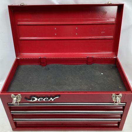  Deen 工具関連用品 工具箱 ツールボックス レッド