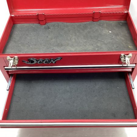  Deen 工具関連用品 工具箱 ツールボックス レッド