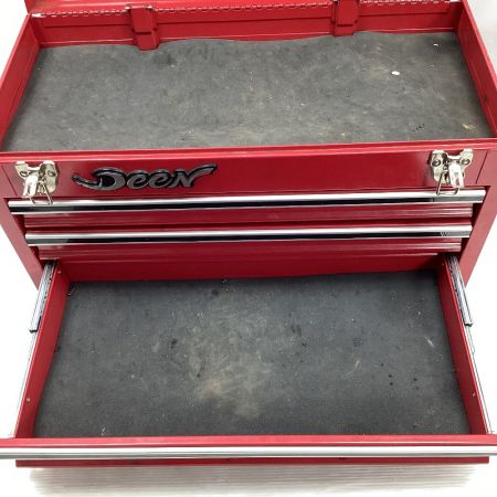  Deen 工具関連用品 工具箱 ツールボックス レッド