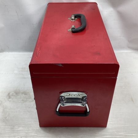  Deen 工具関連用品 工具箱 ツールボックス レッド