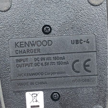  KENWOOD ケンウッド 工具関連用品 トランシーバ 充電器・充電池1個付 イヤホンマイクセット UBZ-LP20