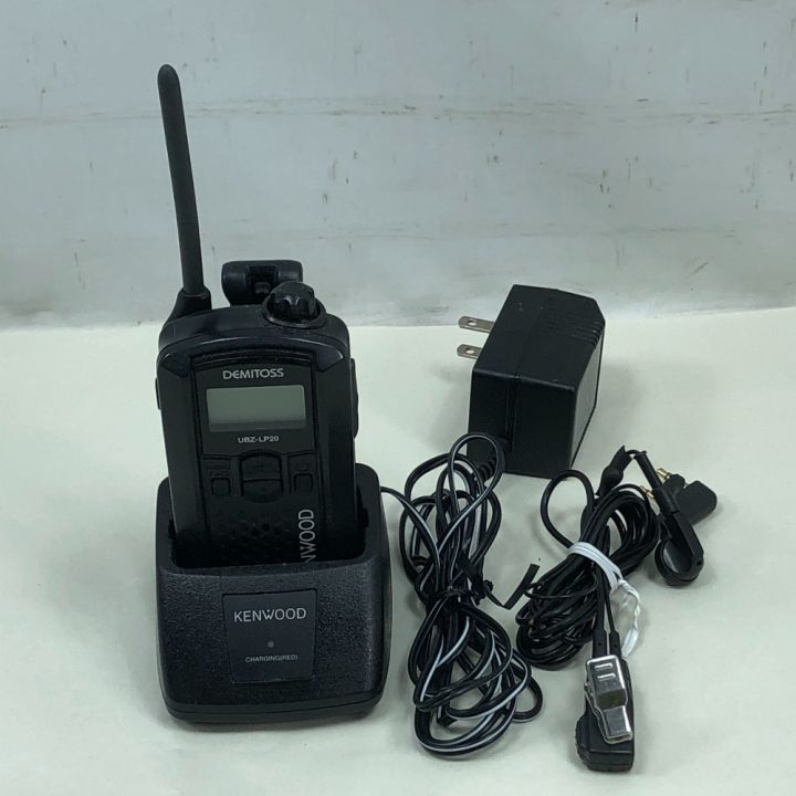 KENWOOD. UBZ-LP20 イヤホンマイク付き 20ch機 2機 動作品 KENWOOD