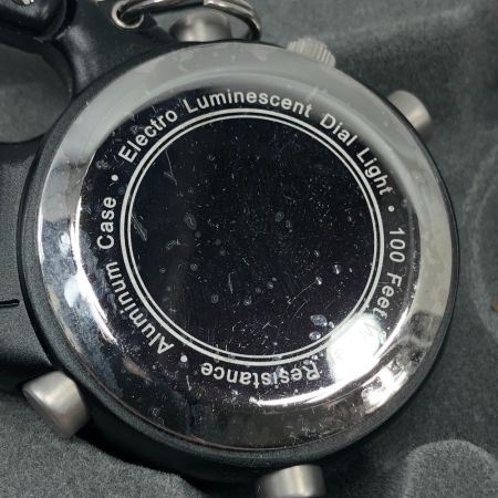  Dakota ダコタ クリップウォッチ カラビナウォッチ アングラー2 アナデジ 3724-3 #ブラック