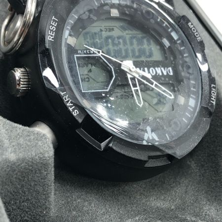  Dakota ダコタ クリップウォッチ カラビナウォッチ アングラー2 アナデジ 3724-3 #ブラック