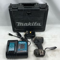 ◇◇ MAKITA マキタ 電動工具 インパクトドライバ 充電器・充電池1個・ケース付 TD171D ブラック Cランク