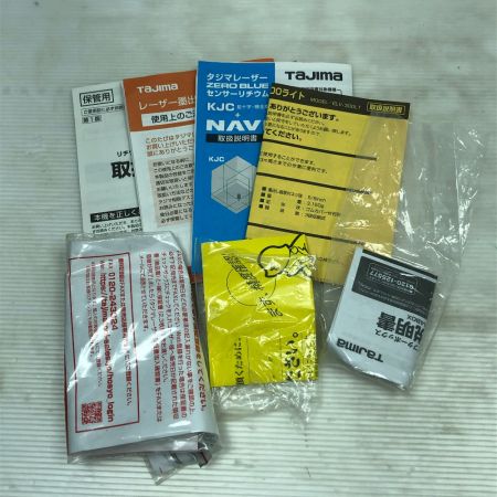  TAJIMA タジマ 工具 レーザー機器 レーザー墨出し器 ZEROBLSN-KJC シルバー