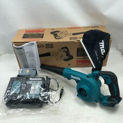 ◇◇ MAKITA マキタ 電動工具 ブロワ 充電器・充電池1個 美品 UB185DRF ブルー Bランク