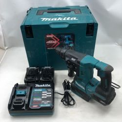 ◇◇ MAKITA マキタ 電動工具 ハンマドリル 充電器・充電池1個・ケース付 コードレス式 HR001GRDX ブルー Cランク