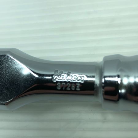  KOKEN 工具 ハンドツール 首振りラチェットハンドル 3726Z シルバー