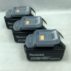 ◇◇ MAKITA マキタ 電動工具 バッテリー 3点セット BL1860B ブラック Sランク