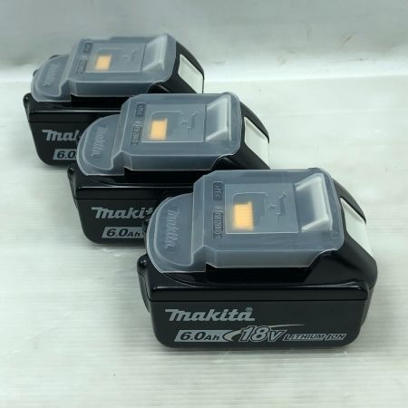  MAKITA マキタ 電動工具 バッテリー 3点セット BL1860B ブラック