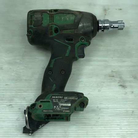  HiKOKI ハイコーキ 電動工具 インパクトレンチ ケース付 コードレス式 WR18DBDL2 グリーン