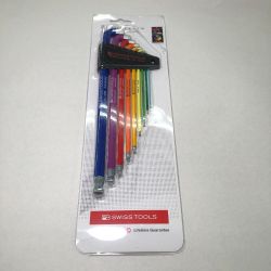 ◇◇ PBスイスツールズ 工具 ハンドツール 六角レンチ 2222LH-10RBCN レインボー Sランク