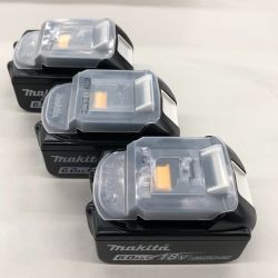 ◇◇ MAKITA マキタ 電動工具 バッテリー 3個セット 未使用品 BL1860B ブラック Sランク