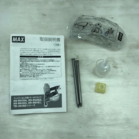  MAX マックス 工具 エアツール ねじ打ち機 HV-R41G4-R ブラック