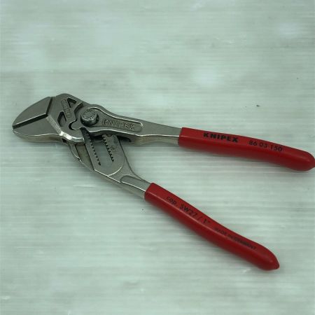  KNIPEX クニペックス 工具 ハンドツール プライヤーレンチ 86 03 150 レッド