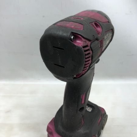  HITACHI 日立 電動工具 インパクトドライバ 充電池1個付 コードレス式 WH14DDL2 パープル