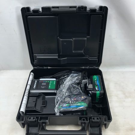  HiKOKI ハイコーキ 電動工具 インパクトドライバ 未使用品(S) 付属品完備 WH36DC(2XPDSZ) ブルー
