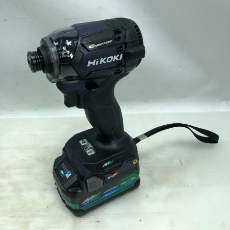  HiKOKI ハイコーキ 電動工具 インパクトドライバ 未使用品(S) 付属品完備 WH36DC(2XPDSZ) ブルー