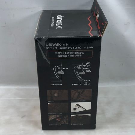  di-vaiz 工具関連用品 電熱ベスト 付属品完備 LLサイズ 2204AZ ブラック