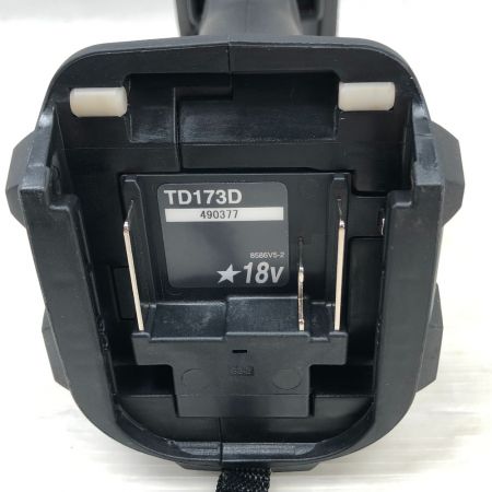  MAKITA マキタ 電動工具 インパクトドライバ TD173D ブラック