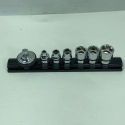 ◇◇ nepros 工具 ハンドツール ソケット 6個＋クイックスピンナ Aランク